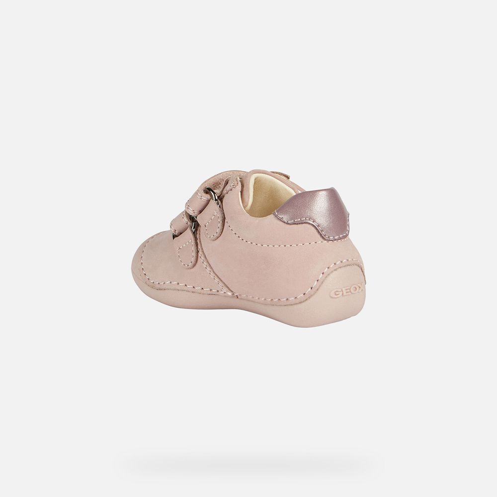 Geox Sneakers Pink Tutim Girl - Geox Baby Shoes - IOQCBL748